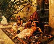 Arab or Arabic people and life. Orientalism oil paintings  236 unknow artist